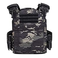 最終値下げ！[TWINFALCONS]軽量タクティカルベストセット★ブラック Amazon.co.jp: [TWINFALCONS] プレートキャリア 軽量